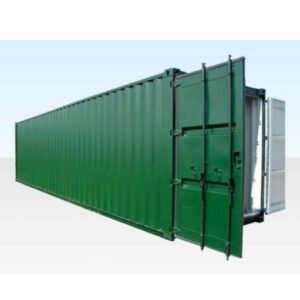 30ft x 8ft shipping container one trip – cut down