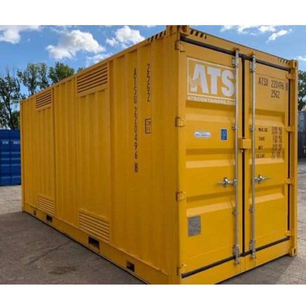 30ft x 8ft shipping container (one trip) – yellow 30ft x 8ft shipping container (one trip) – yellow