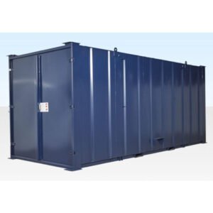 20ft x 8ft steel canteen/store cabin