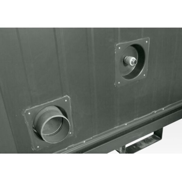 1+1 double mains toilet 8ft x 5ft (bottle green) 1+1 double mains toilet 8ft x 5ft (bottle green)