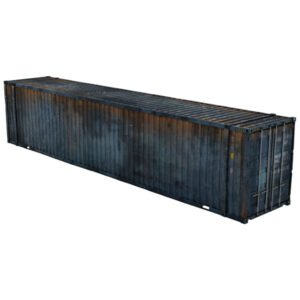45 ft hc container for sale used blue