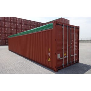45 ft open top container