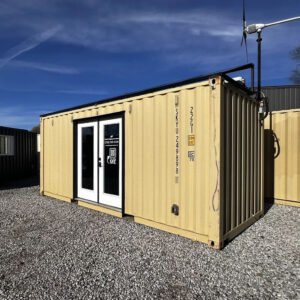 20 ft shipping container office solar off grid or grid